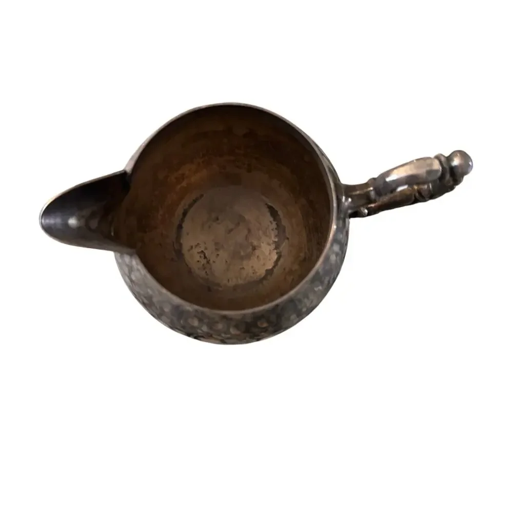 Sheridan Silver on Copper Vintage Milk Cup